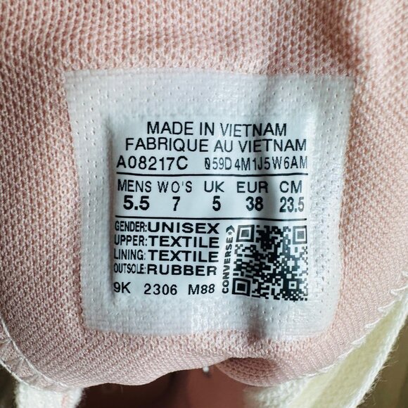 ⭐Converse Run Star Hike Hi Sz 5.5 Men Shoes Snekers Self Care Club Beige A08217C - Picture 11 of 11